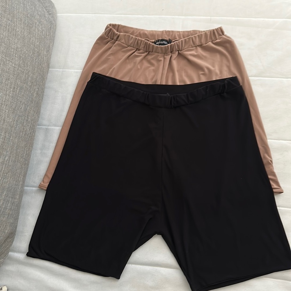 Pretty little thing - Shorts 2 pack black and brown